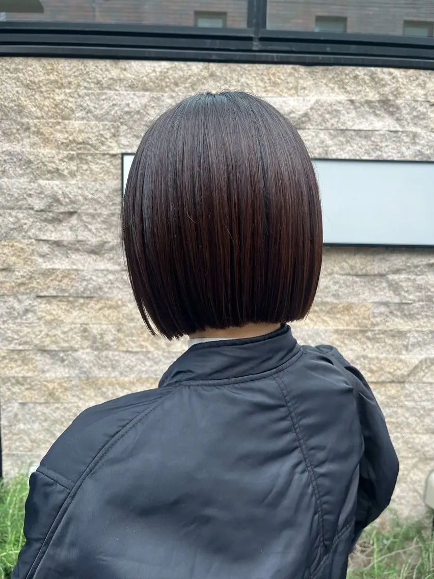 ショート カラー ボブ カット ヘアカラー トリートメント ✨透明感カラー✨ 🦖佐々木未来🦕のヘアスタイル