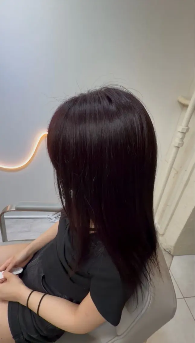 ロング カラー ヘアカラー 小林 幸之助のヘアスタイル