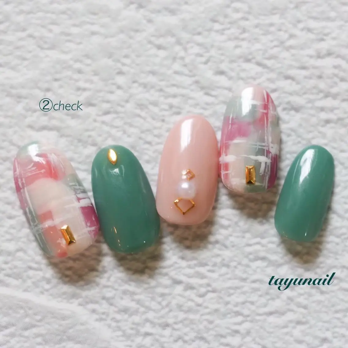 ネイル アートネイル ブルー ジェルネイル ニュアンスネイル ワンカラーネイル ネイルサロン 【たゆnail】のネイルデザイン