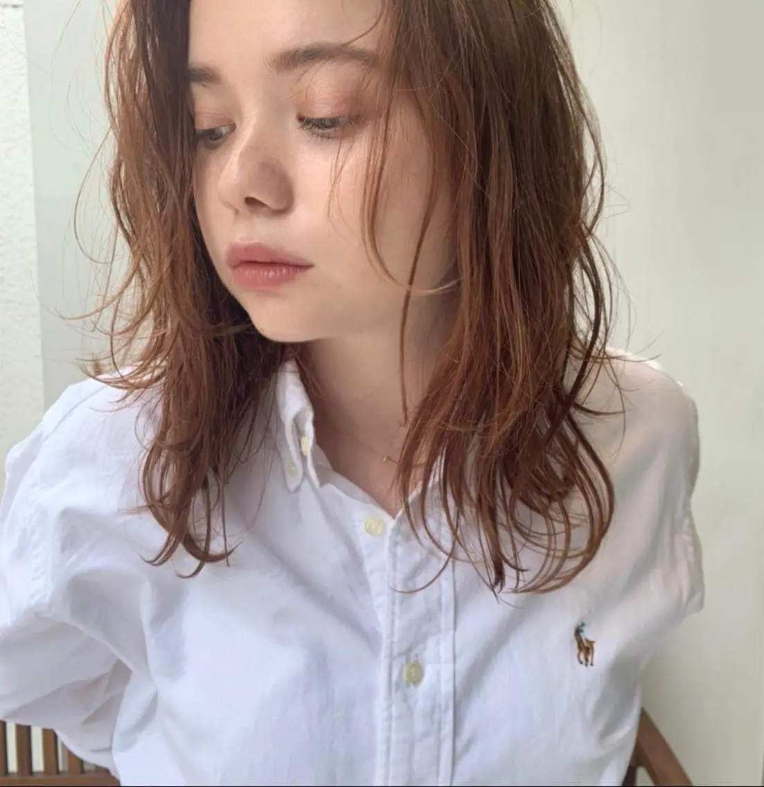 ロング 村澤 拓弥のヘアスタイル