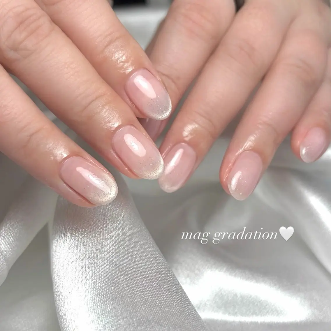 ネイル マグネットネイル ハンドネイル LUNABI nail🦋のネイルデザイン