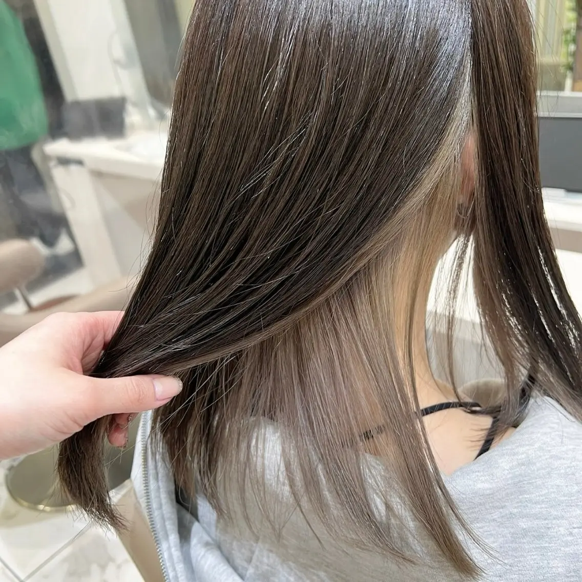 カラー ヘアカラー トリートメント 大宮/バレイヤージュ 髪質改善/澤田隆誠のヘアスタイル
