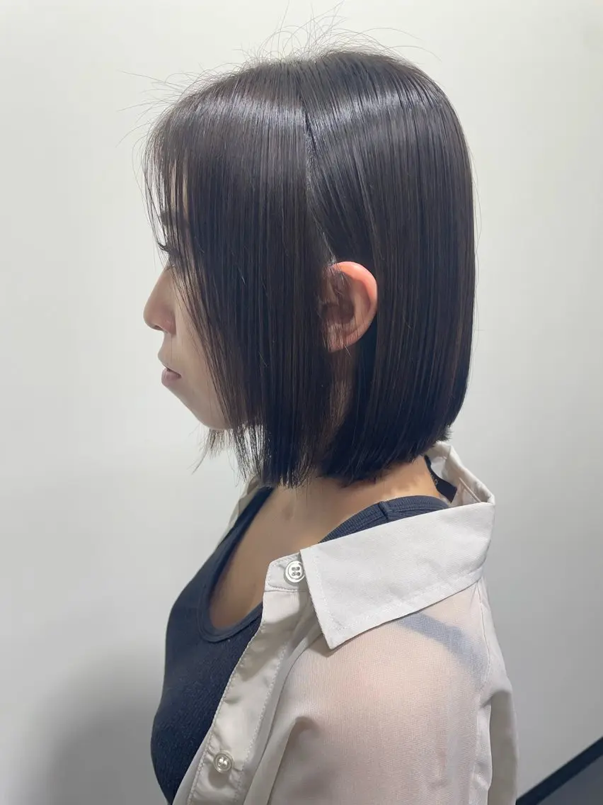 ショート カラー 透明感カラー Sakairi Yunaのヘアスタイル