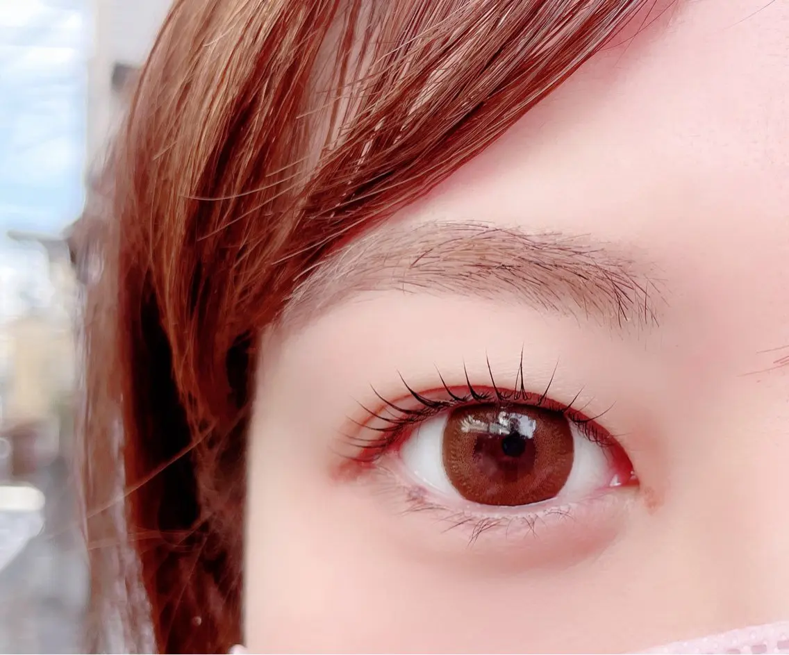 マツエク・マツパ 束感まつ毛 ナチュラル まつげパーマ eye salon ef  オオツキのマツエク・マツパデザイン