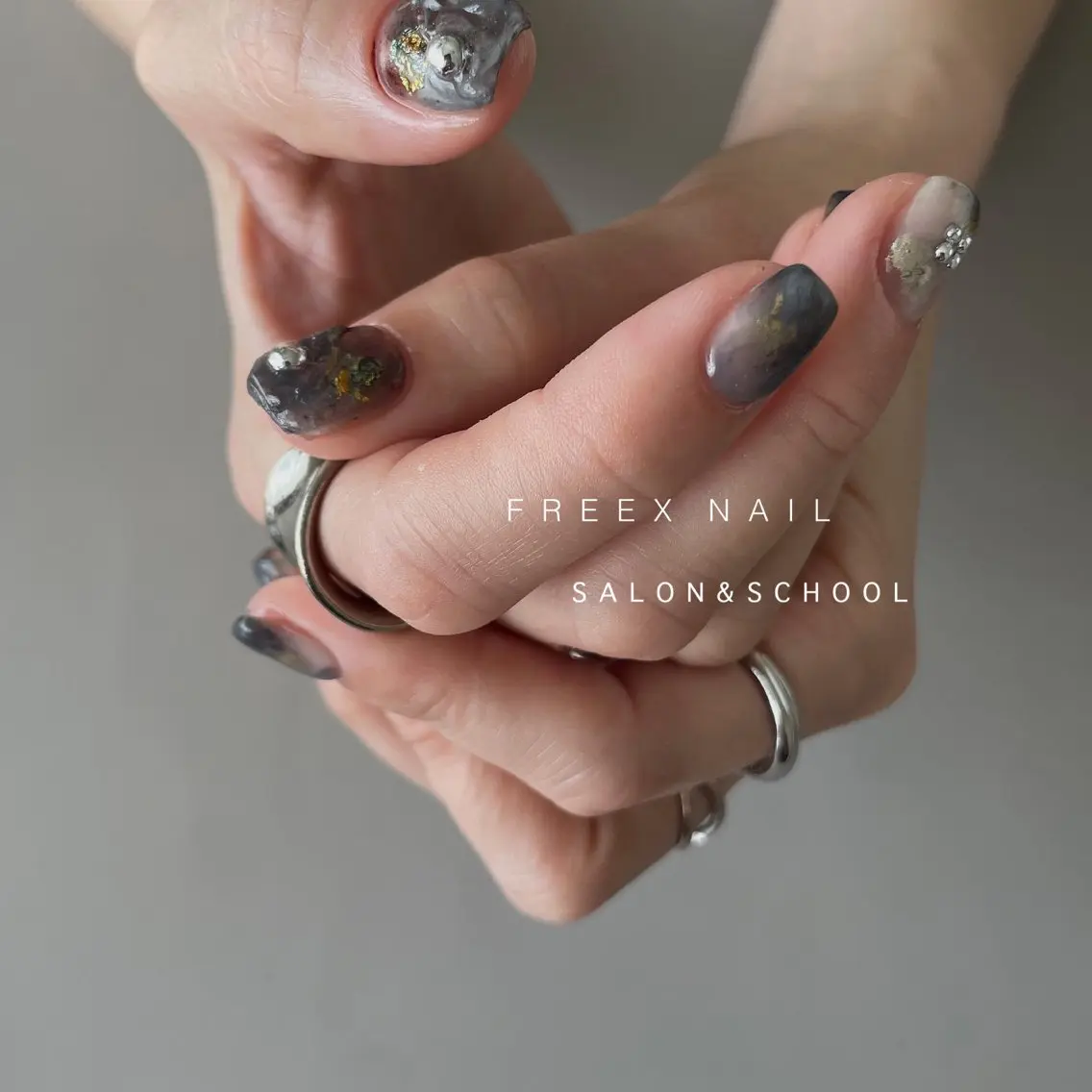 ネイル ハンドネイル フットネイル freex nail /ニュアンス/個性派のネイルデザイン
