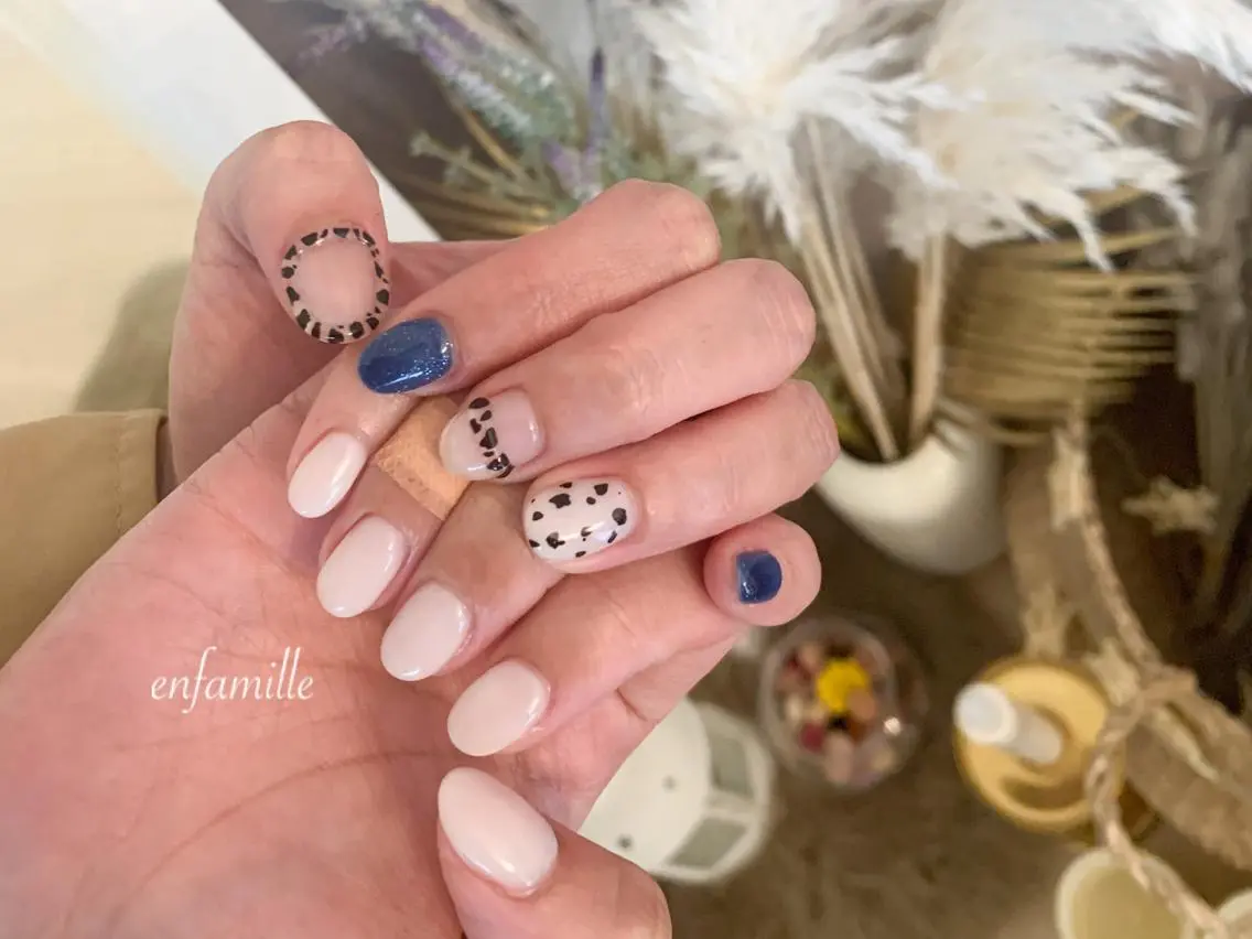 ネイル ハンドネイル nail salon en familleのネイルデザイン