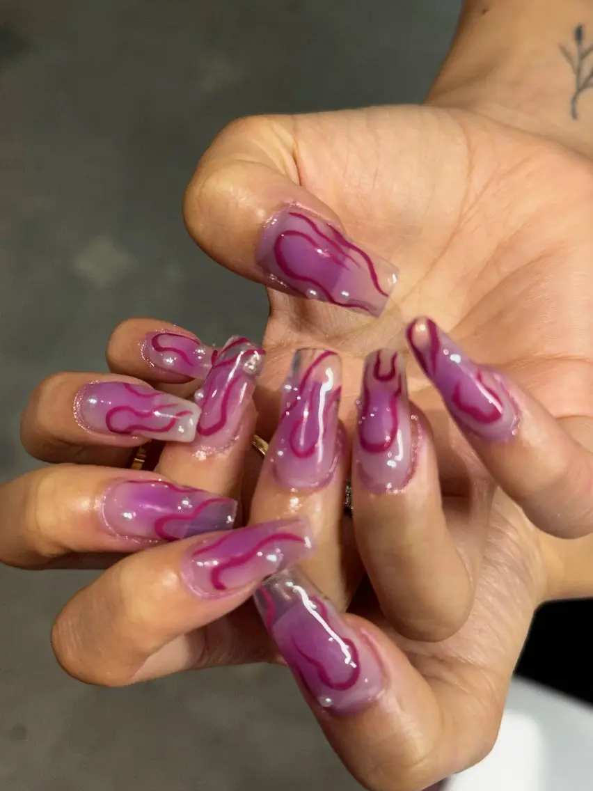 セミロング Topcoat/ 下北沢nailのネイルデザイン