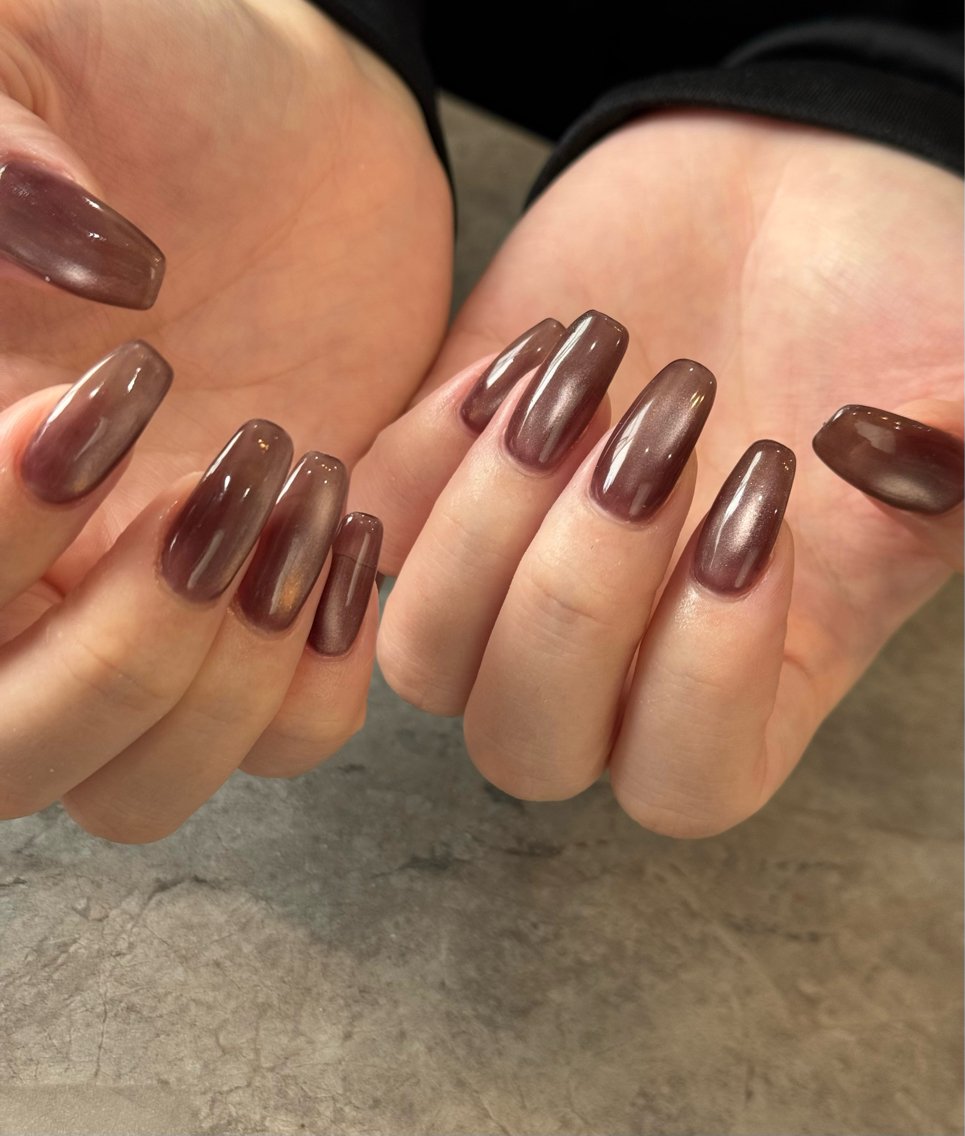 ネイル マグネットネイル ハンドネイル Blé nailのネイルデザイン