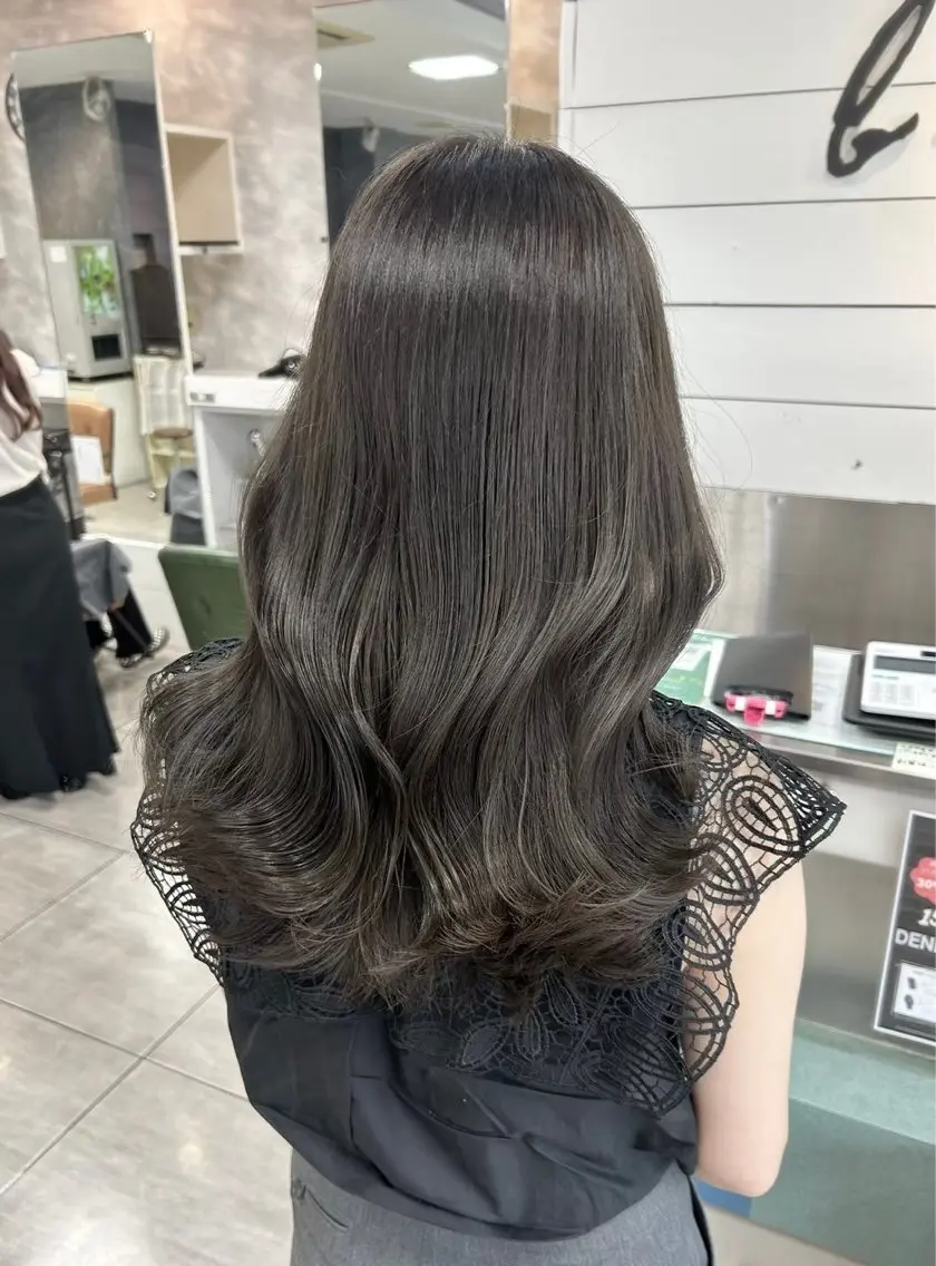 ロング カラー ヘアカラー 🎀艶カラー🎀 よしいあまねのヘアスタイル