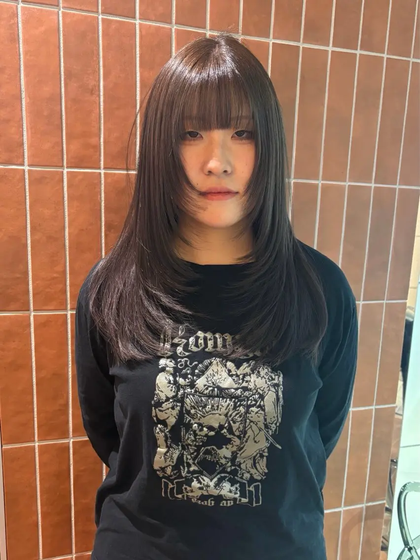 ロング 髪質改善 レイヤーカット トリートメント カット 似合わせカット/ メンズ/ココネ⭐️のヘアスタイル