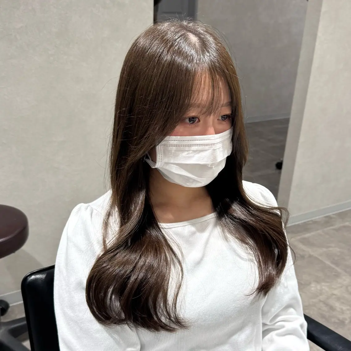 ロング カット ヘアカラー 韓国特化🇰🇷千葉 /レイヤーカット竜生のヘアスタイル