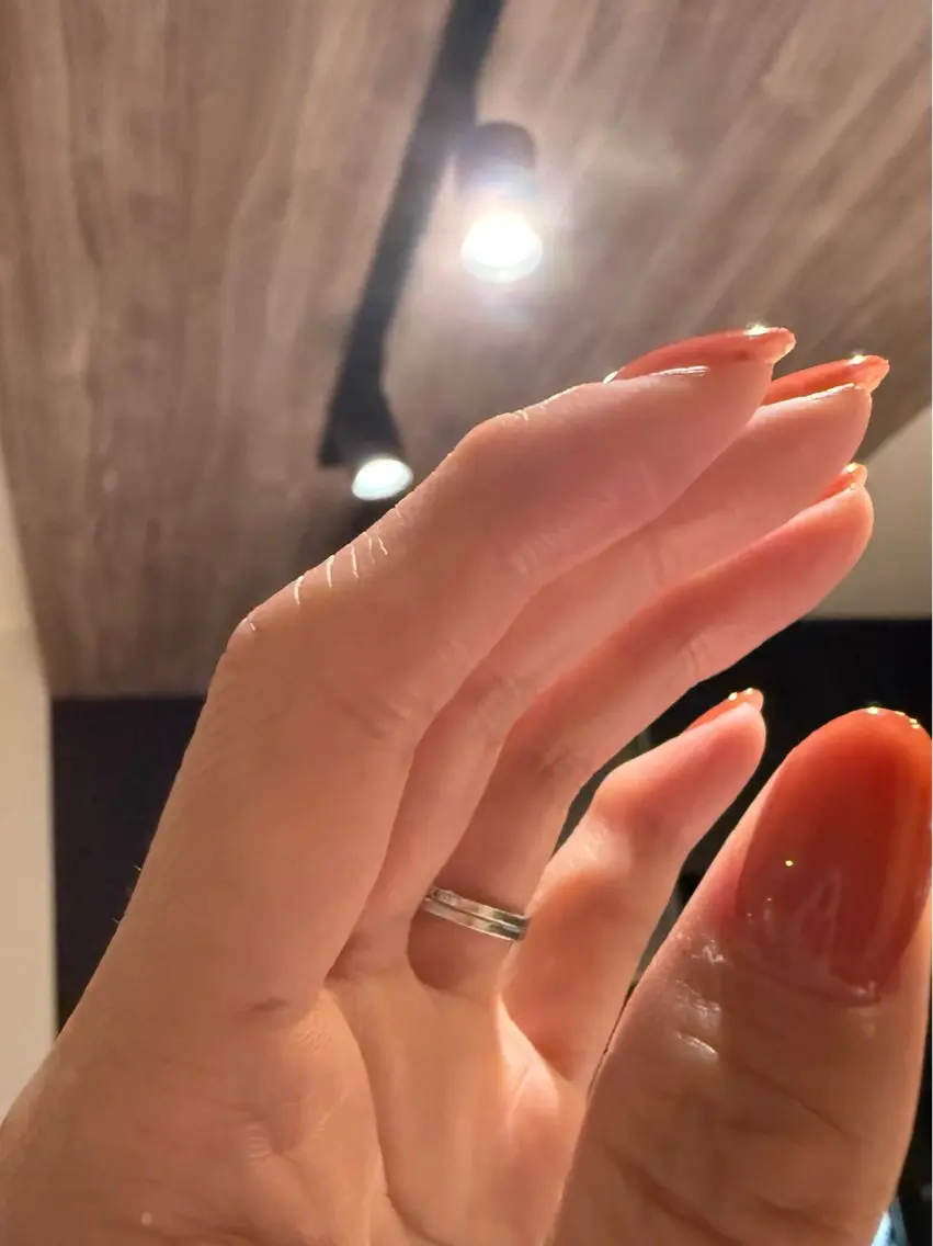 ネイル ワンカラーネイル 🤍 chika𓂃𓈒のネイルデザイン