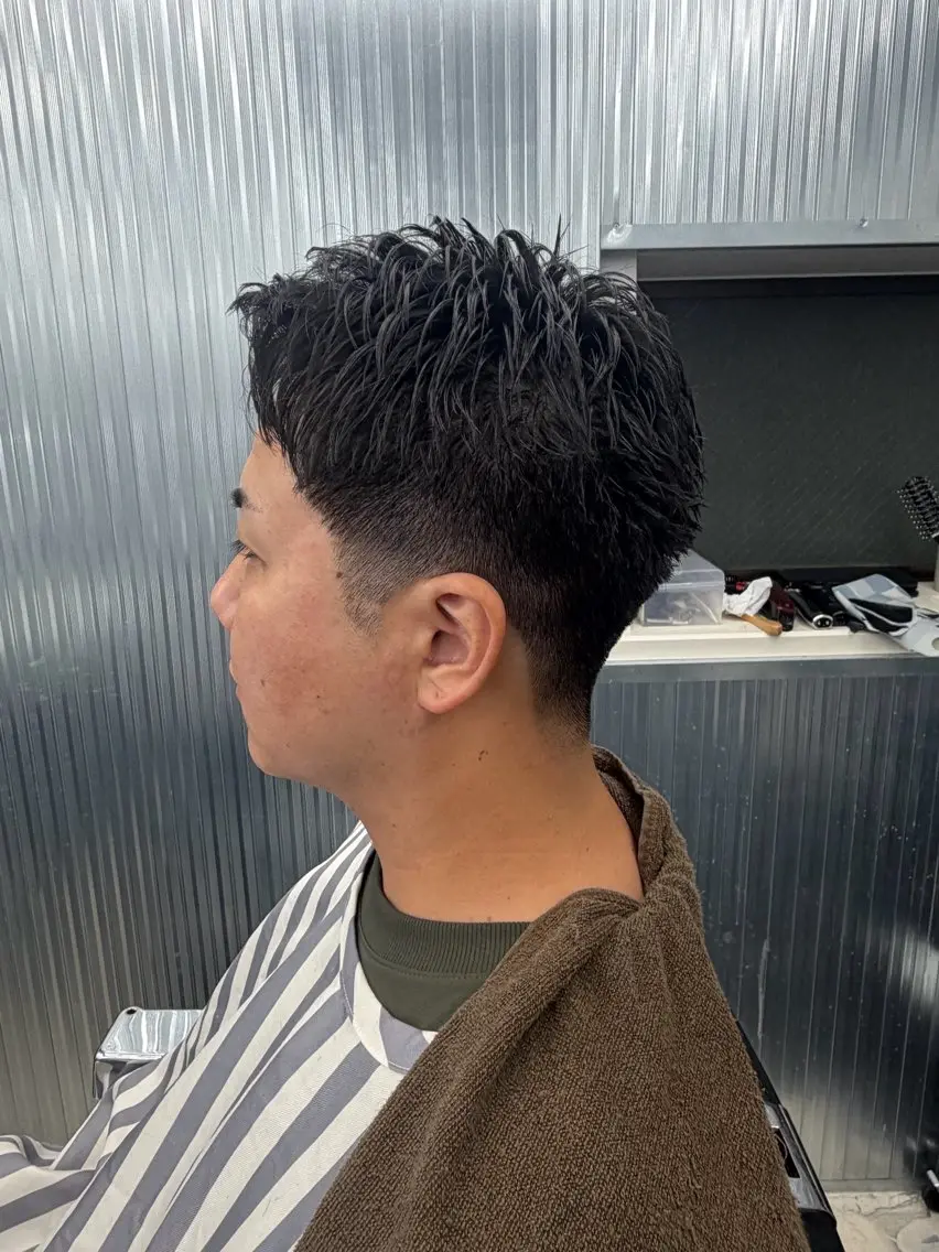 ミディアム 福永 彩花のヘアスタイル