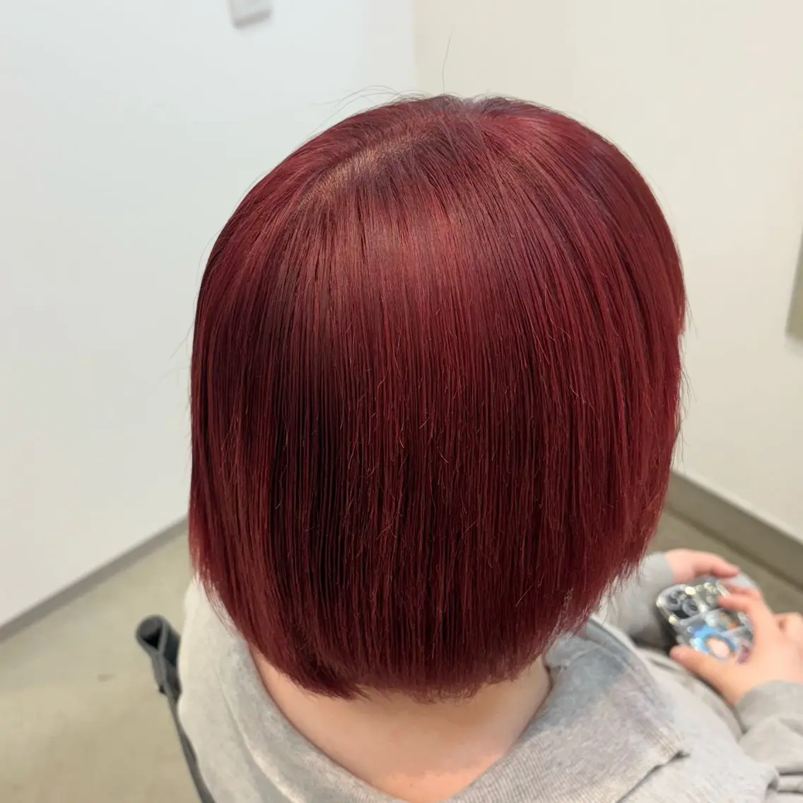 ショート カラー ヘアカラー 久保 日菜奏のヘアスタイル