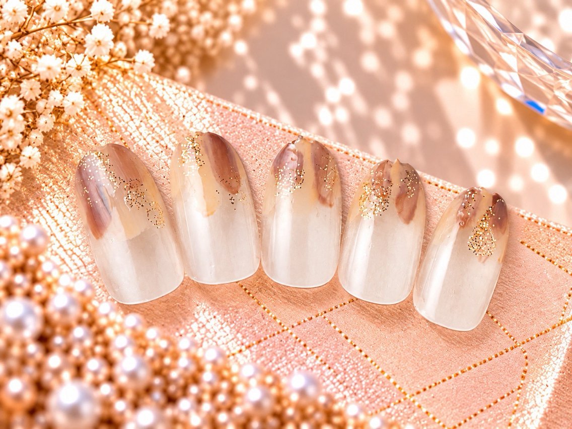 ネイル ハンドネイル TiaryNail 💎Kのネイルデザイン