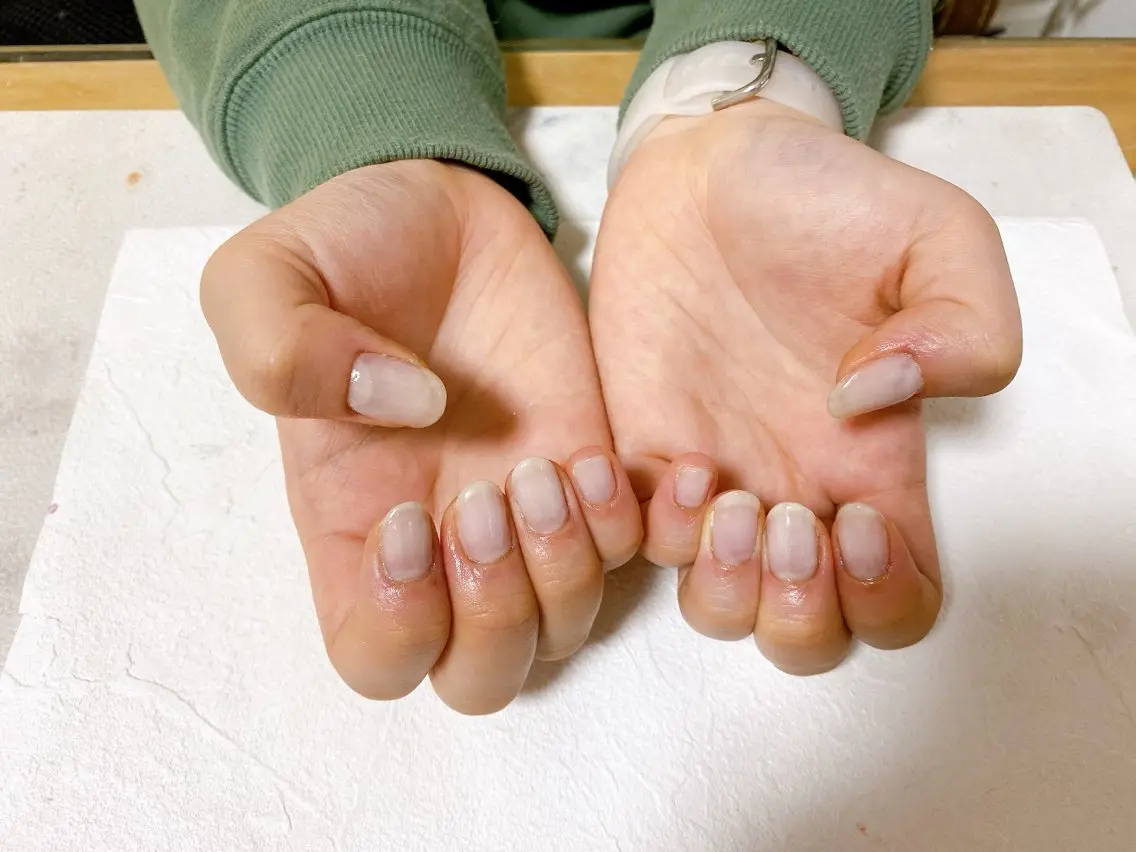 ネイル オーロラネイル フットネイル フレンチネイル ジェルネイル 韓国ネイル ハンドネイル mogunail &blowのネイルデザイン