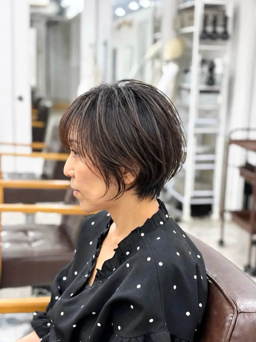 ショート カラー ショート特化 💐川崎希💐のヘアスタイル