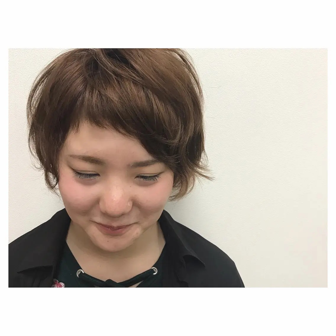 ショート パーマ ショートボブ ボブ ショートヘア ハイトーン/ショート 村上淳乃🐥のヘアスタイル