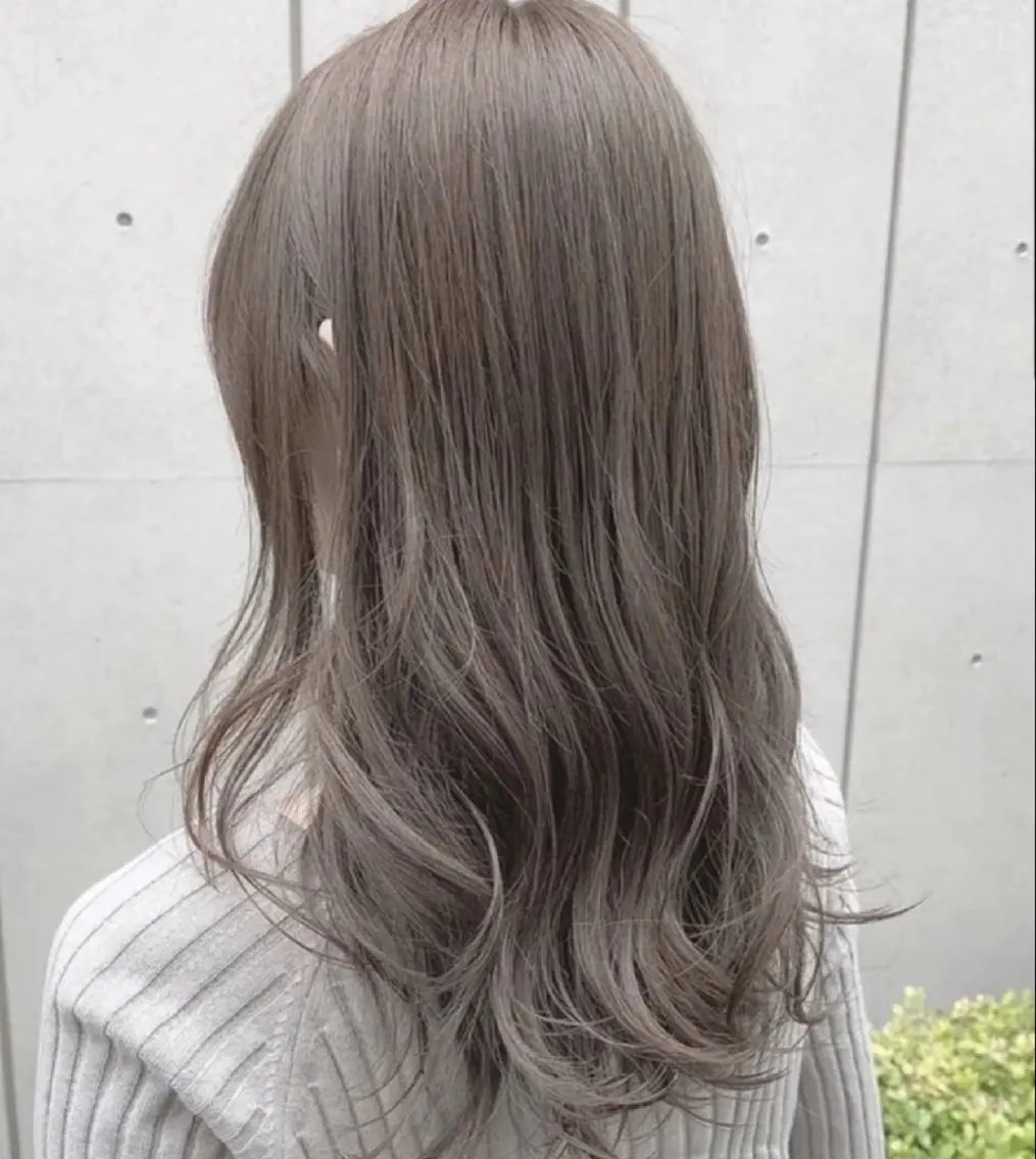 セミロング ヘアカラー 仙台駅前徒歩5分🎀 23時まで予約可🌸のヘアスタイル