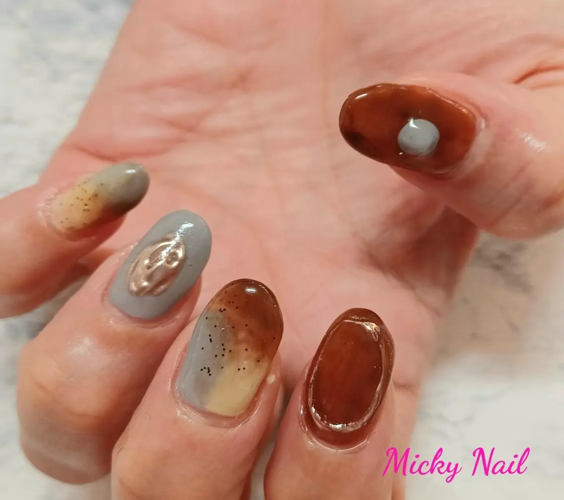 ネイル ニュアンスネイル Micky nail chikushinoのその他イメージ