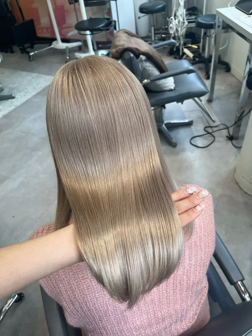 ミディアム カラー ヘアアレンジ カット ヘアセット クルミ🤍推し活 🎀ピンクカラーのヘアスタイル