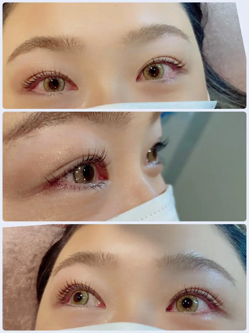 マツエク・マツパ 一重×まつ毛パーマ マツパ Cantii チャンティーのマツエク・マツパデザイン