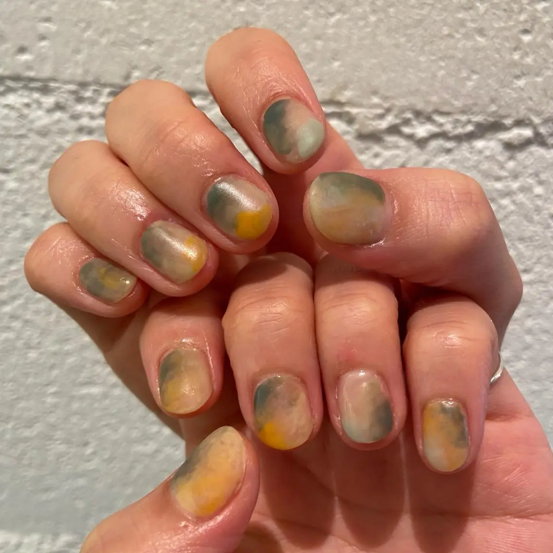 ネイル ニュアンスネイル mimi nail✧︎*。のネイルデザイン