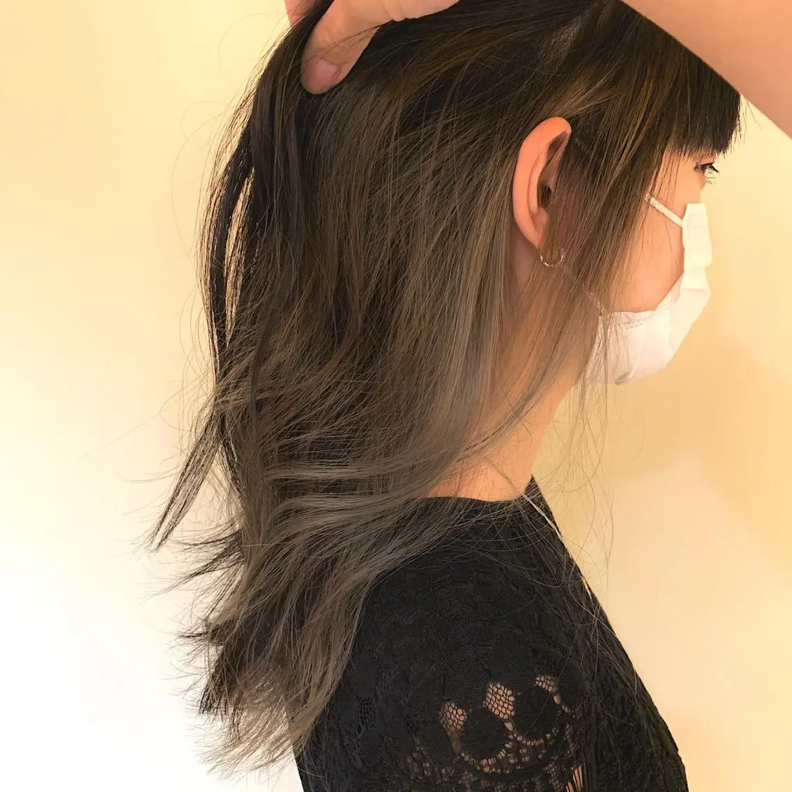 セミロング カラー カット ヘアカラー トリートメント 大姶良 友輝の眉毛・アイブロウイメージ