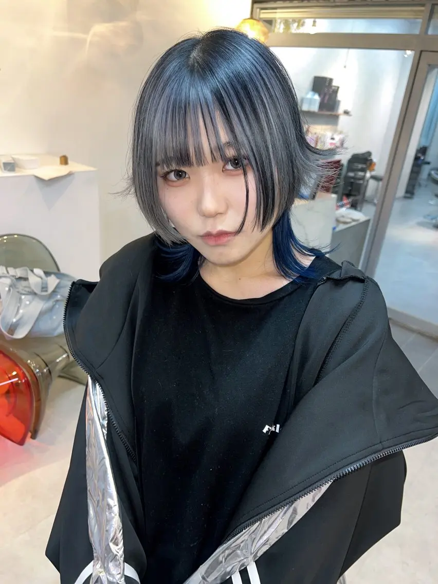 ショート 【ロングウルフカット 姫カット】伊藤裕哉のヘアスタイル
