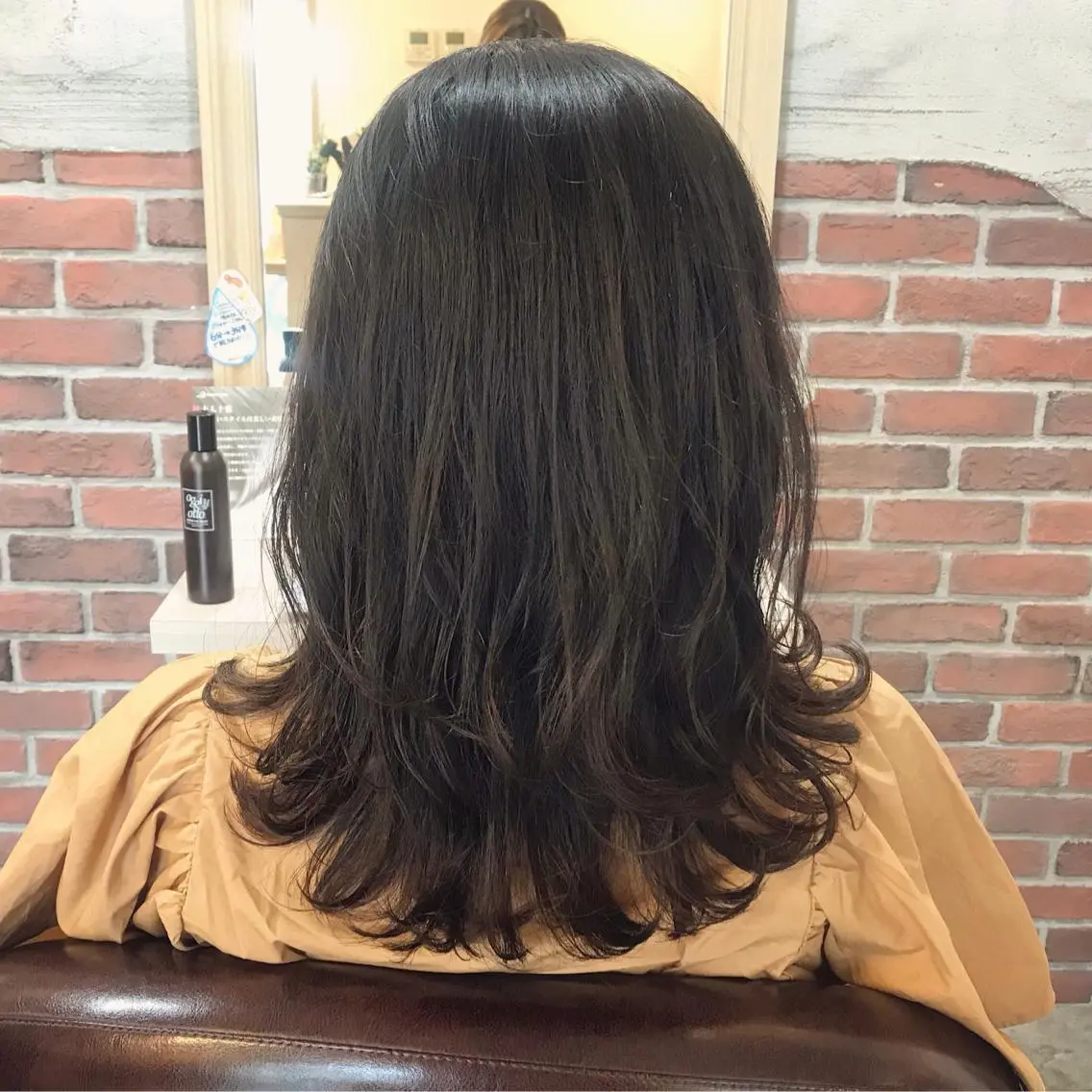 ロング パーマ レイヤーカット/ 根本瑠実のヘアスタイル