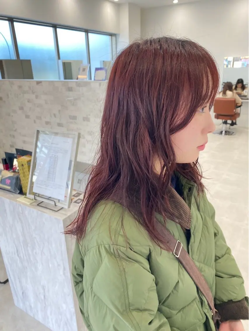 カラー カラー/ブリーチ モデル募集 柴田のヘアスタイル