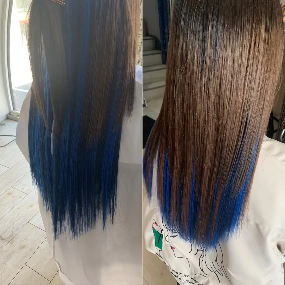 ミディアム エクステ カット エクステ Orque deux 伊藤丈晴のヘアスタイル
