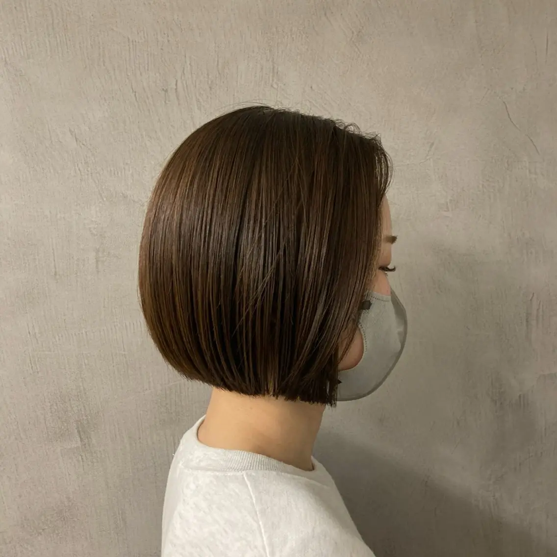 ショート カラー 艶髪/透明感カラー ヤマダモモカのヘアスタイル