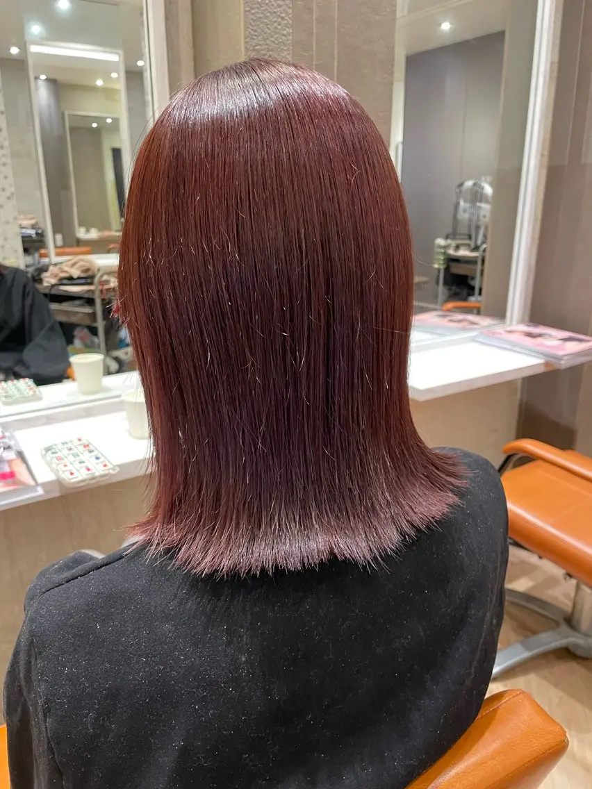✂︎似合わせカット+ケアカラー+3STEPトリートメント✂︎の写真