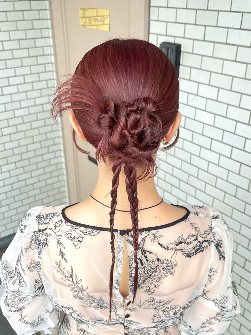 ヘアアレンジ ヘアセット 推し活/イベントヘア 🎀✨yuriのヘアスタイル