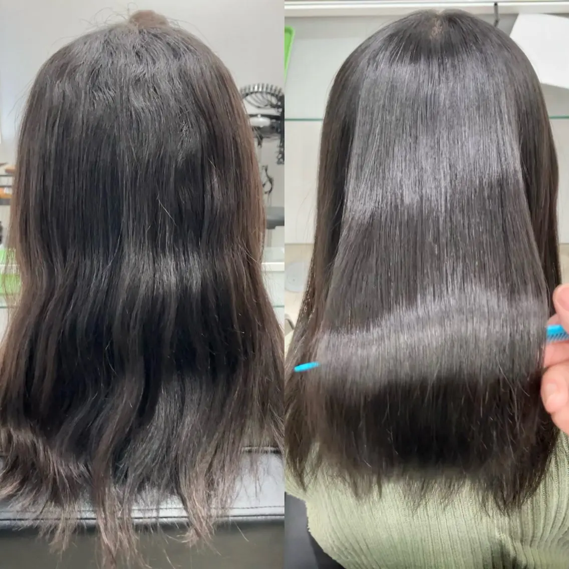 ロング 髪質改善 縮毛矯正 落合孝臣/新潟駅南 /髪質改善のヘアスタイル