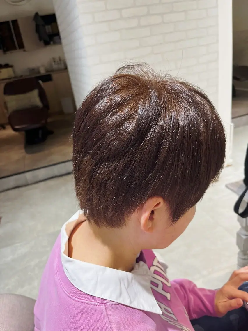 ショート カット ヘアカラー 髪質改善特化/ Kanataのヘアスタイル