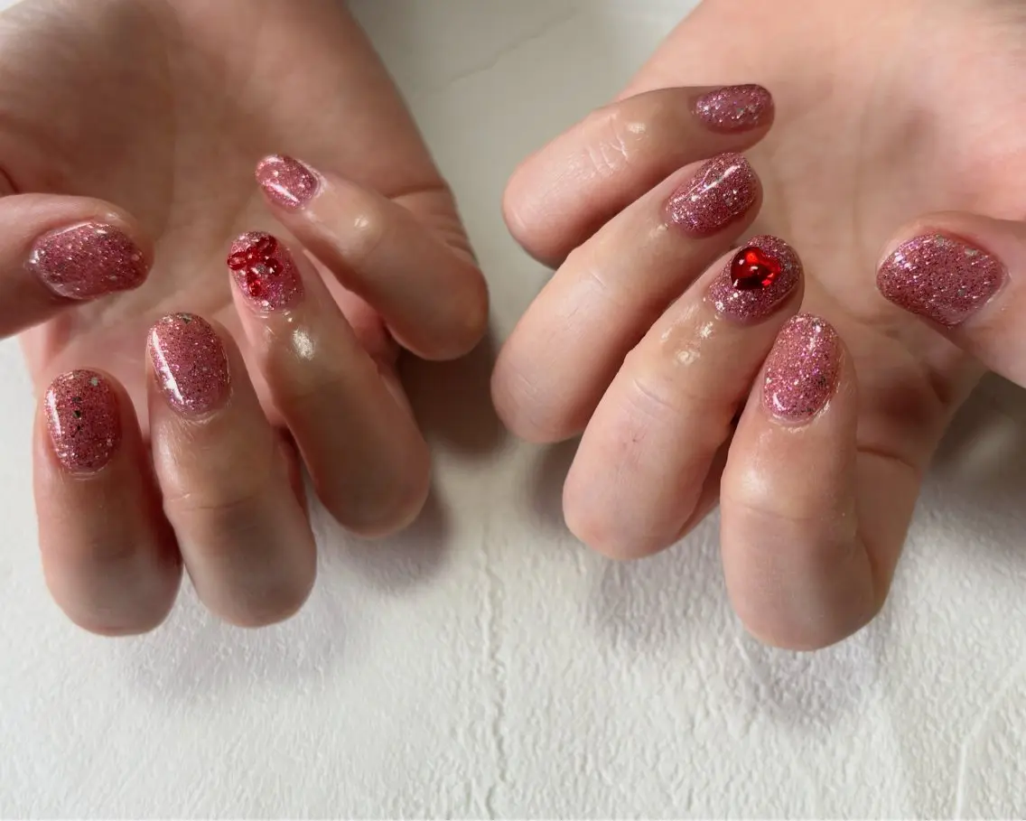 ネイル フラッシュネイル ジェルネイル キラキラネイル マグネットネイル ニュアンスネイル tamu nail 金町のネイルデザイン