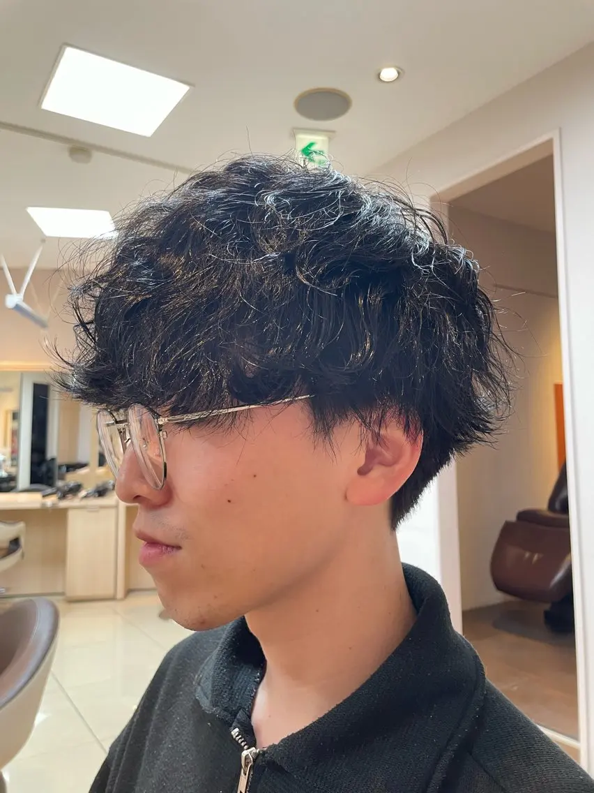 ショート パーマ メンズ 🧸MIYU🧸 カットモデル募集中のヘアスタイル