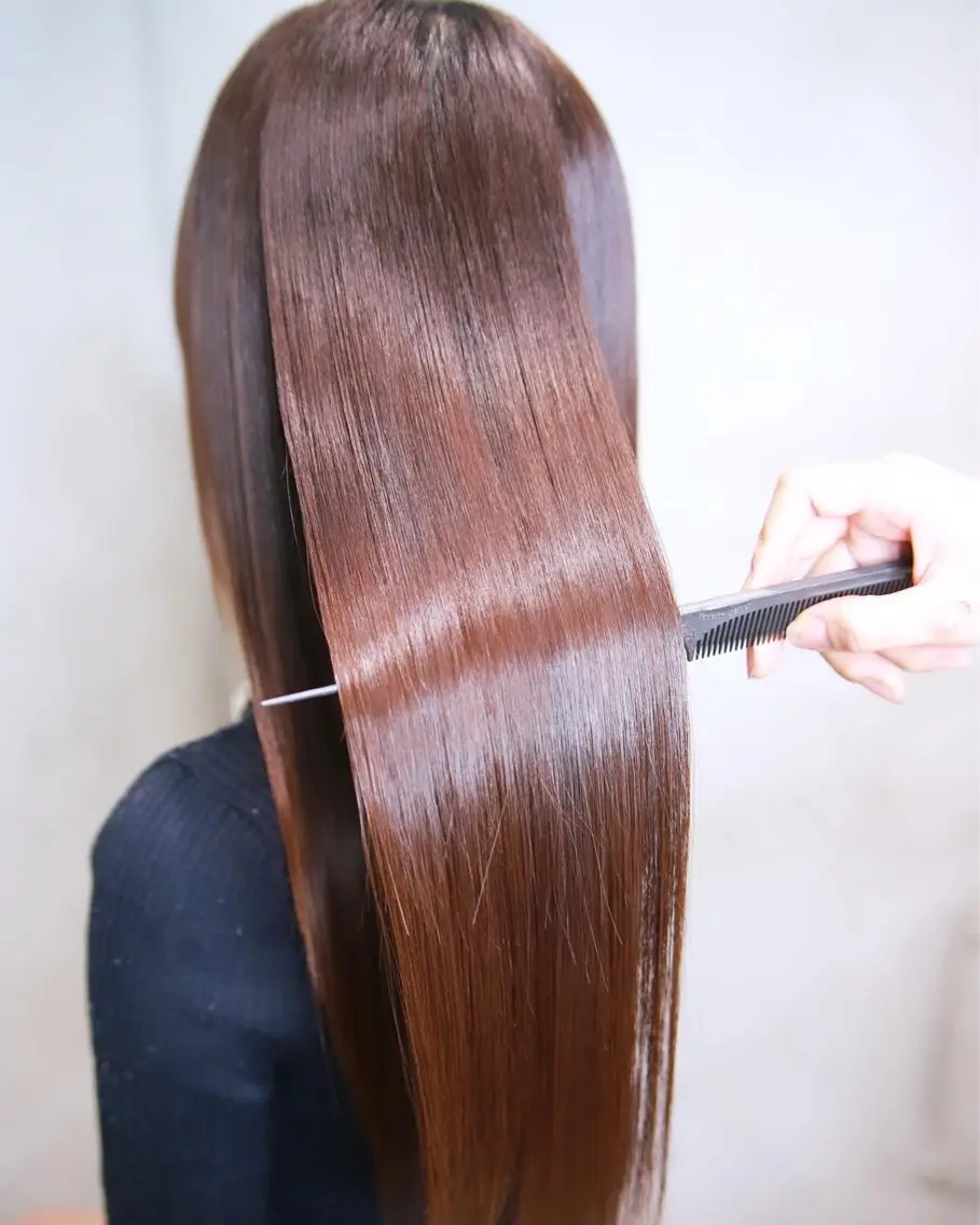 ロング パーマ 髪質改善 ロング トリートメント 縮毛矯正 💎髪質改善専門 jewel boxのヘアスタイル