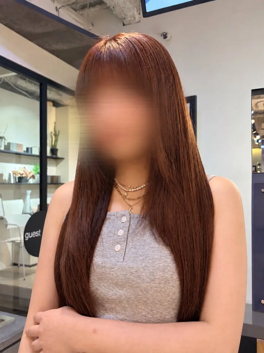 ロング カラー ヘアカラー SATSUKI 札幌美容師のヘアスタイル