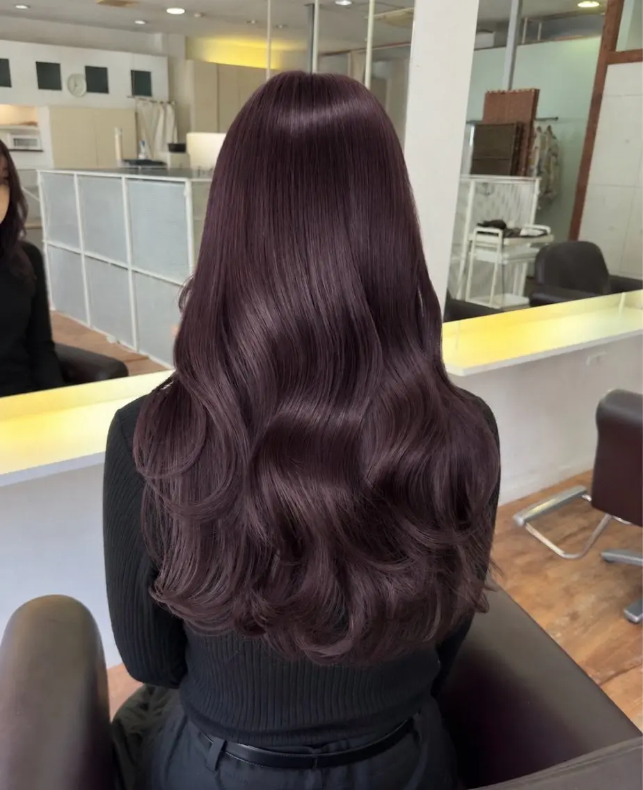 ロング カラー カット ヘアカラー トリートメント 艶髪 ♡Tomiyaのヘアスタイル
