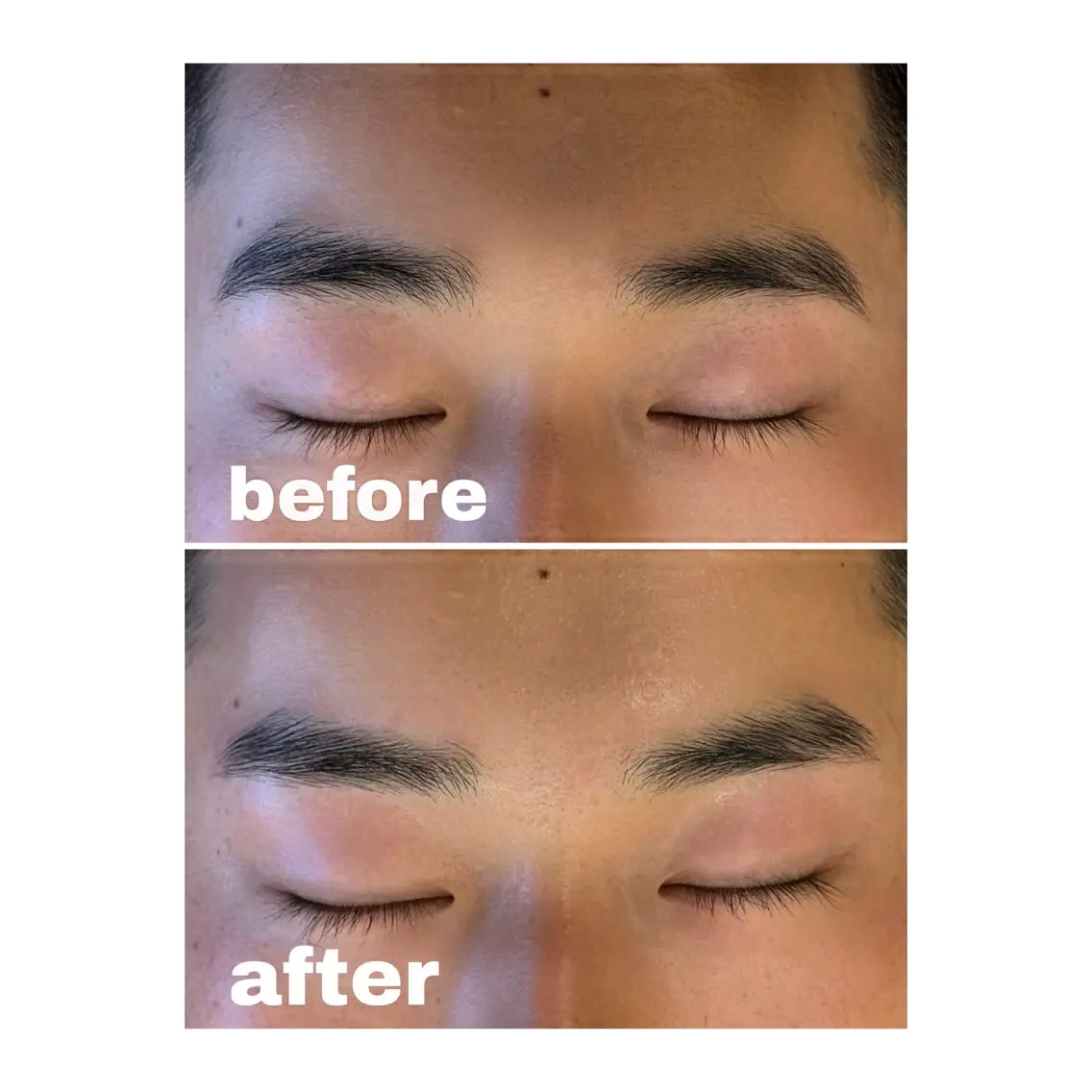 【メンズ限定】眉毛ワックス脱毛+眉カットの写真