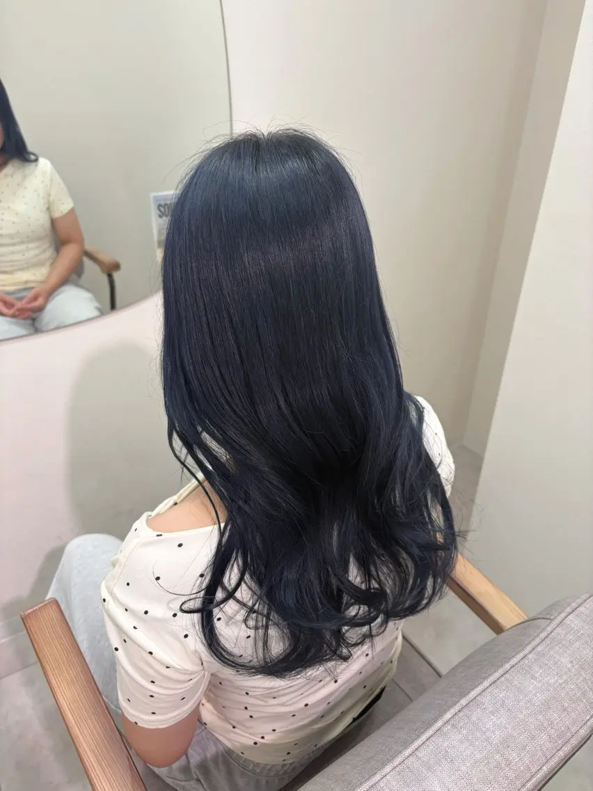 ロング カット ヘアカラー トリートメント newi広島/ Ririのヘアスタイル