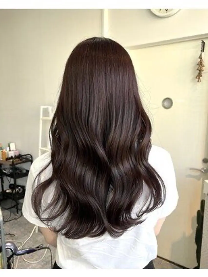 ロング 宇野愛華∕ パーマスタイルのヘアスタイル
