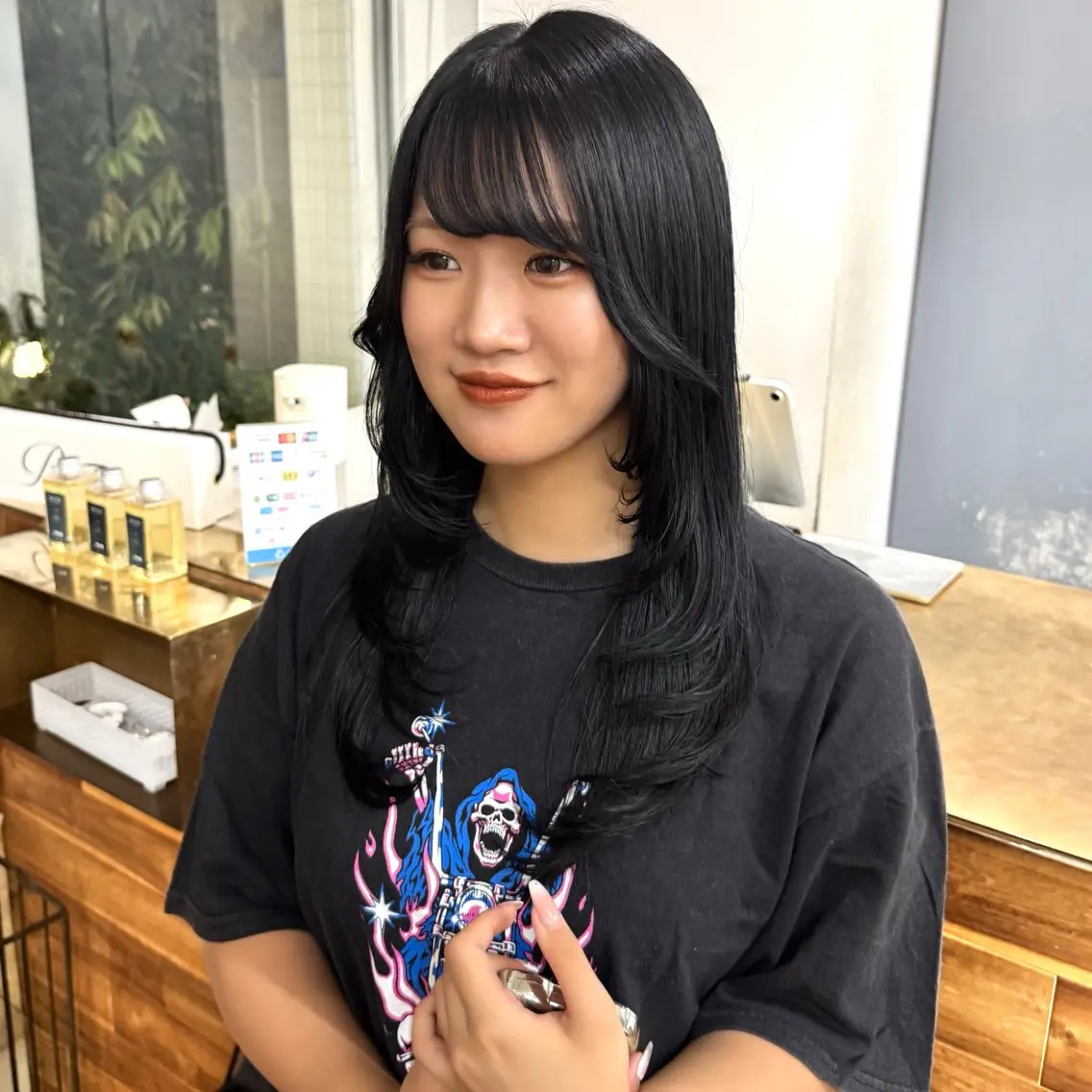 ロング たけかわ みちのヘアスタイル