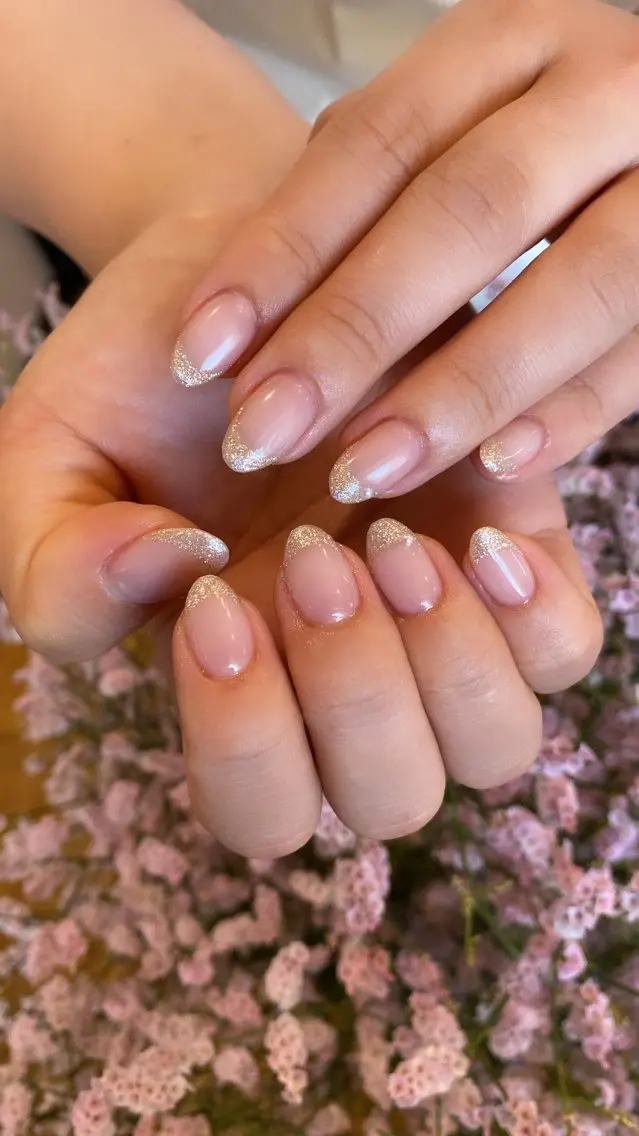 ネイル ハンドネイル crystal ⭐︎ colorのネイルデザイン