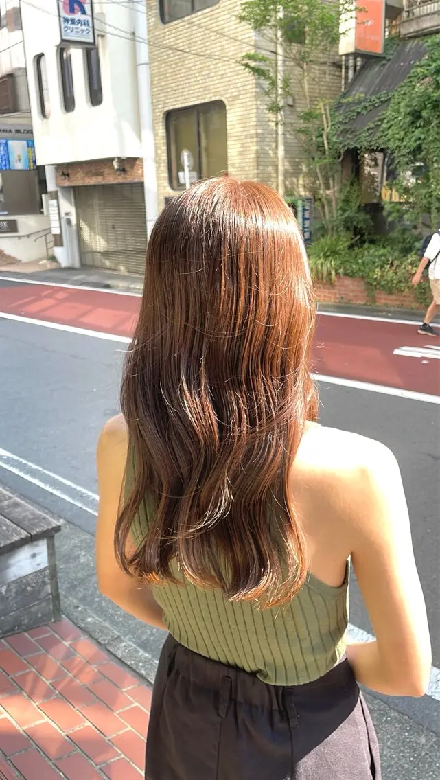 ロング カラー カット ヘアカラー このみ/髪質改善 /ヘアアレンジ🫧のヘアスタイル