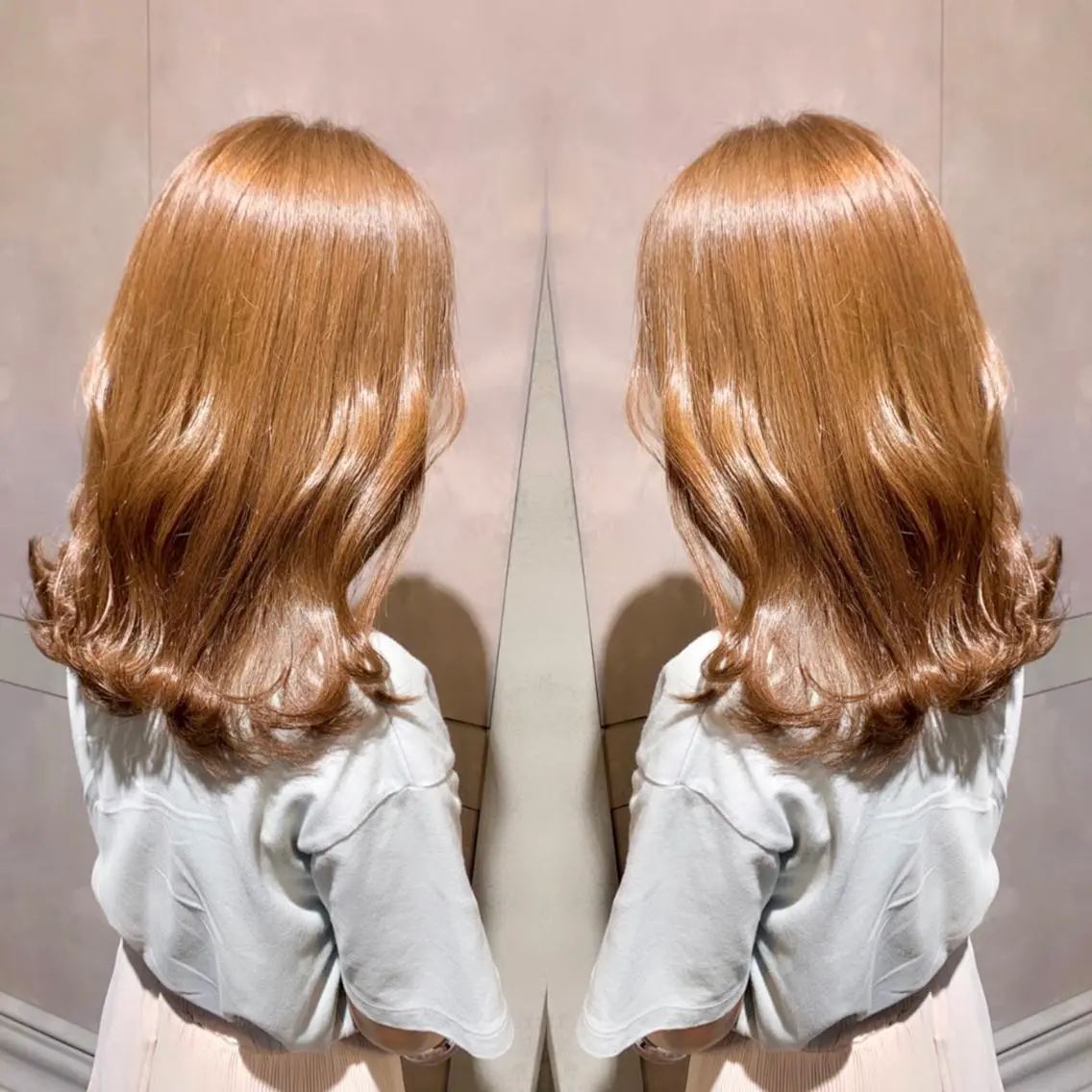 セミロング カラー カット ヘアカラー ヘアセット 💘大人可愛く💘 Natsuki❥❥❥のヘアスタイル