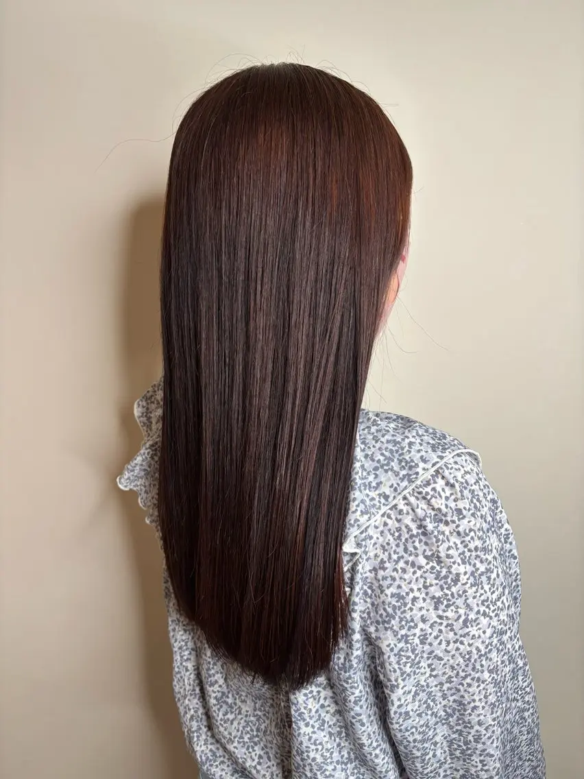 ロング 福井 伶菜のヘアスタイル
